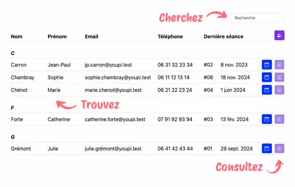 Le fichier client