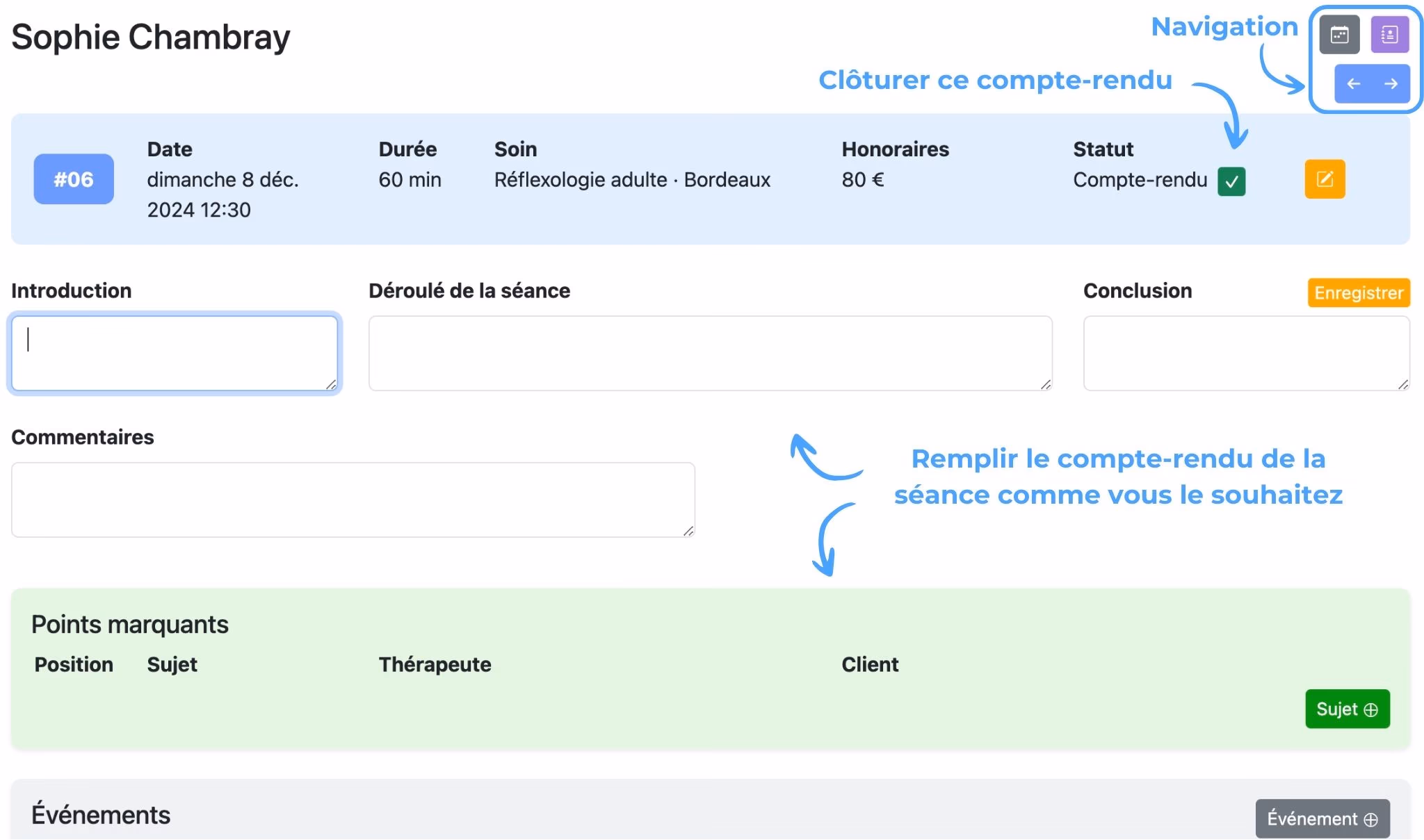 Initier et clôturer un compte-rendu