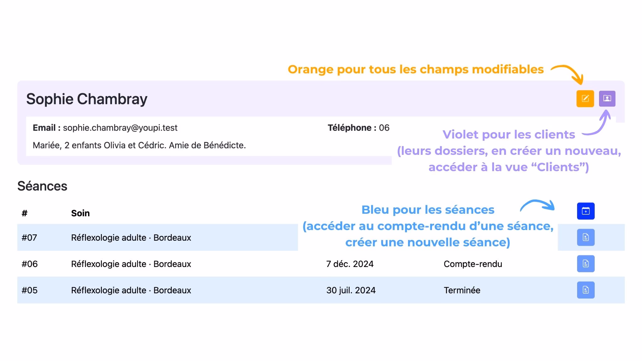 Suivre les couleurs