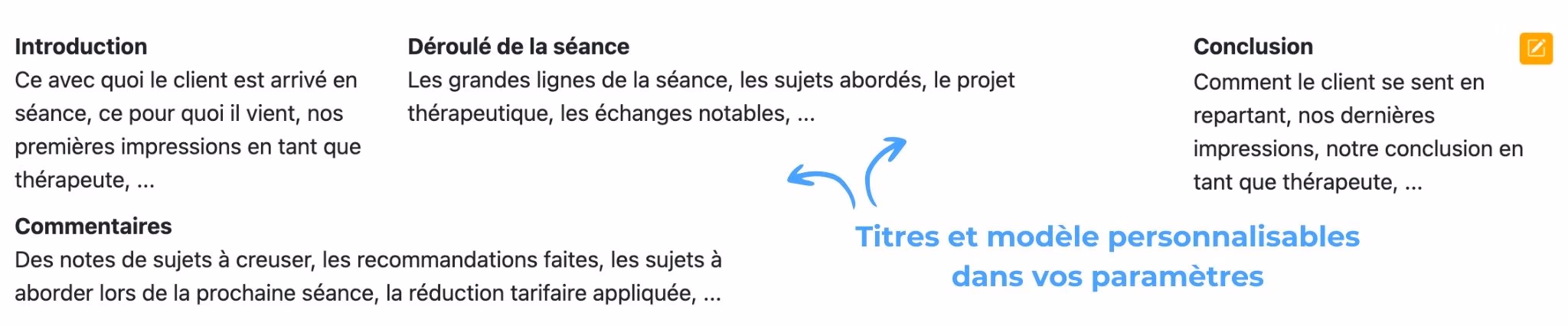 Un compte-rendu, étape 1
