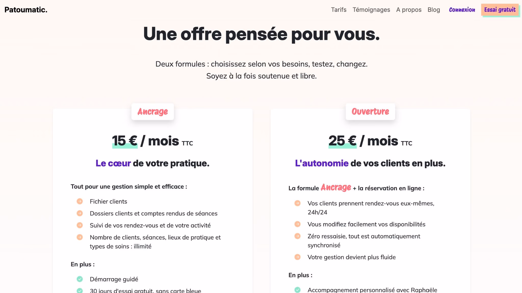 Ouverture à toutes de notre module de réservation en ligne !